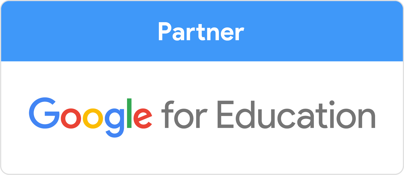 Google for Education Partner badge Google for Education Partner badge